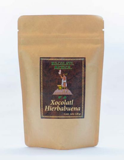 Chocolate Hierbabuena 120g - Xocolatl Mexica